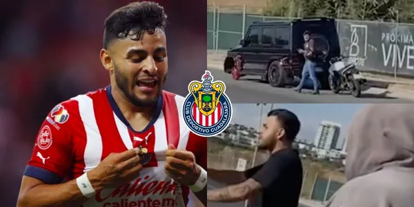 Alexis Vega sufrió un accidente de tránsito, conoce el costo del carro del 10 de Chivas