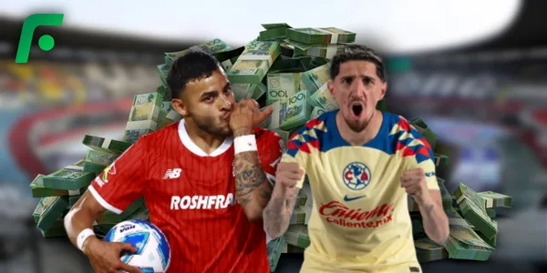 Alexis Vega y Diego Valdés en el América (Fuente: MEXSPORT)