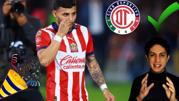 Alexis Vega ya es nuevo jugador de los 'Diablos rojos' del Toluca.
