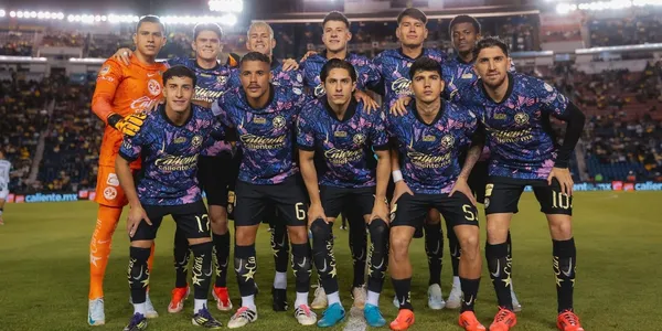 Alineación América (Fuente: Club América)