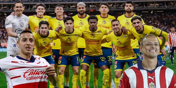 Alineación América (Fuente: Club América)