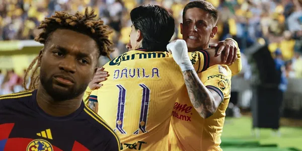 Allan Saint Maximin junto a futbolistas del América / FOTO X