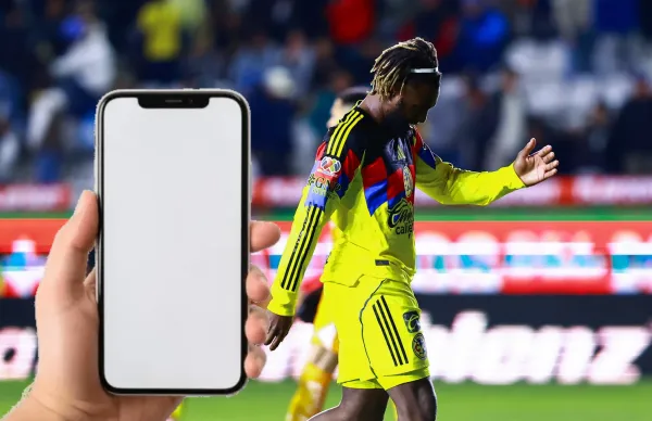 Allan tuvo muy poca participación en el partido frente a los 'Tuzos', pero aún así dio de qué hablar.