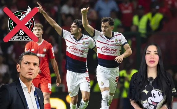 Alon Mozo y Ricardo Marín de Chivas destacaron entre los ausentes del 'Tricolor'.