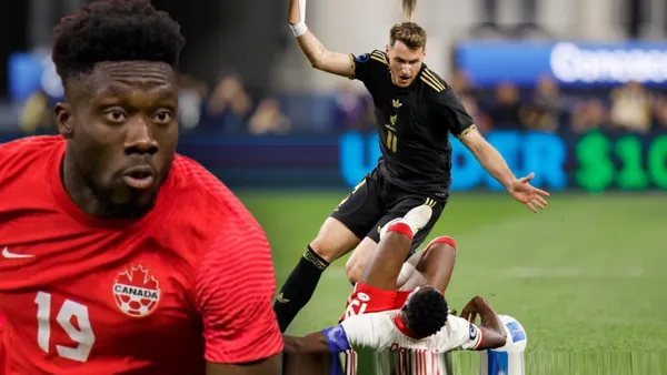 Alphonso Davies ante la Selección Mexicana (Foto: MEXSPORT)