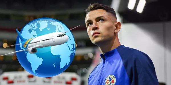 Álvaro Fidalgo con la playera del América / Foto: IMAGO7