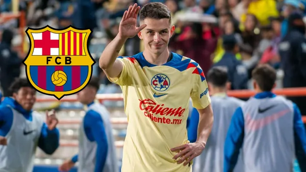 Álvaro Fidalgo durante su etapa en el América