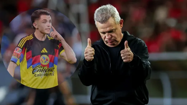 Álvaro Fidalgo en el América y Javier Aguirre en la Selección Mexicana