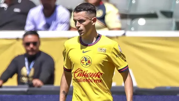 Álvaro Fidalgo en el Club América (Foto: MEXSPORT)