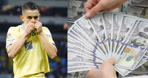 Álvaro Fidalgo es uno de los jugadores que la rompe en el conjunto de las Águilas del América y su precio en el mercado se eleva.