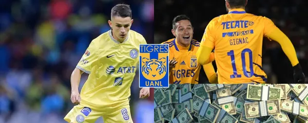 Álvaro Fidalgo está hecho un crack y se destapa cuánto le pagaría Tigres para sacarlo del América.