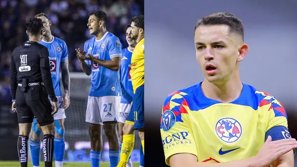 Álvaro Fidalgo le dejó un recado al Cruz Azul que sigue quejandose de la polémica arbitral | Foto: Especial