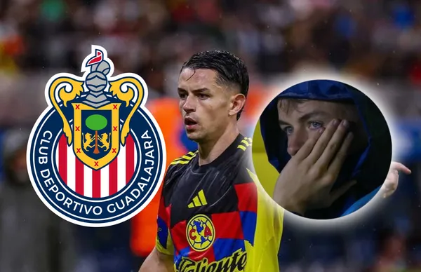 Álvaro Fidalgo y escudo del Guadalajara/ Foto Instagram.