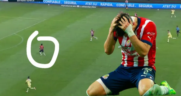 Álvaro Morales a pesar de ser americanista, expuso a dos jugadores que fueron espectadores dentro del gol que marcó el América.