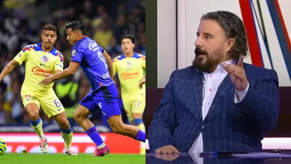 Álvaro Morales cree que Cruz Azul se empieza a caer / Foto: Especial
