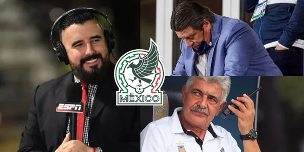 Álvaro Morales decidió recibir una llamada de Ricardo Ferretti y sostuvo que Miguel Herrera no sería el DT del Tri