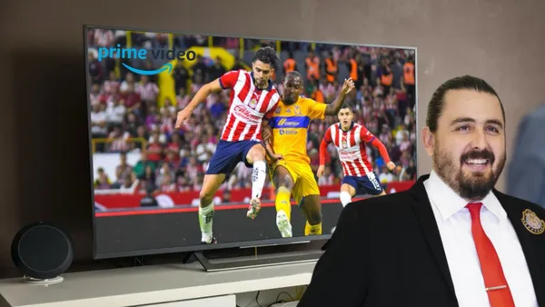 Amaury con un partido de Chivas por Amazon