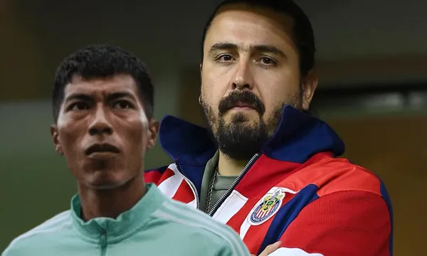 Amaury Vergara captado en un estadio de fútbol (Fuente: Chivas)