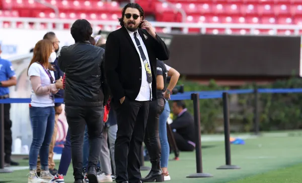 Amaury Vergara en el estadio de las Chivas (Fuente: Mexsports)