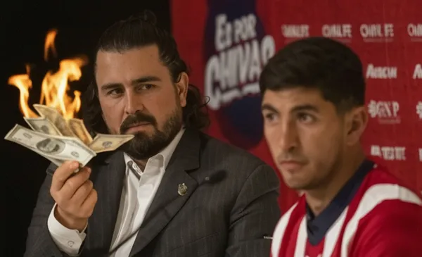 Amaury Vergara en una conferencia de prensa (Fuente: Mexsports y Gronk)