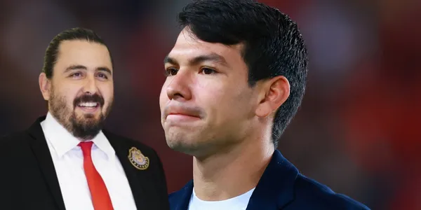 Amaury Vergara junto a Hirving Lozano / FOTO Mediotiempo