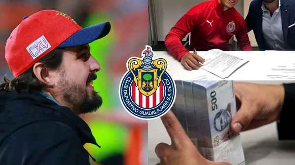 Amaury Vergara trata de convencer a un jugador que le costaría 260 millones de pesos a Chivas, aunque los rechazó dos veces