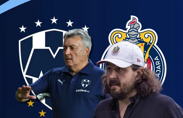 Amaury Vergara y Domenec Torrent/Foto Rayados.