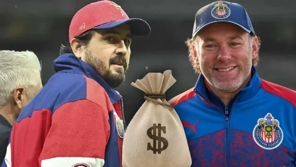 Amaury Vergara y Gabriel Milito (Foto: MEXSPORT)