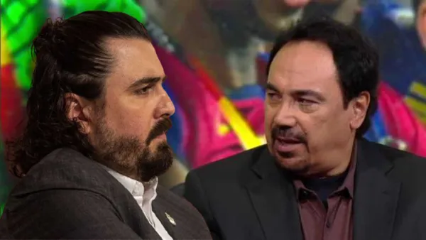 Amaury Vergara y Hugo Sánchez (Foto: MEXSPORT y ESPN)