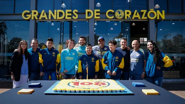 América celebrando sus 108 años | Foto: @ClubAmerica