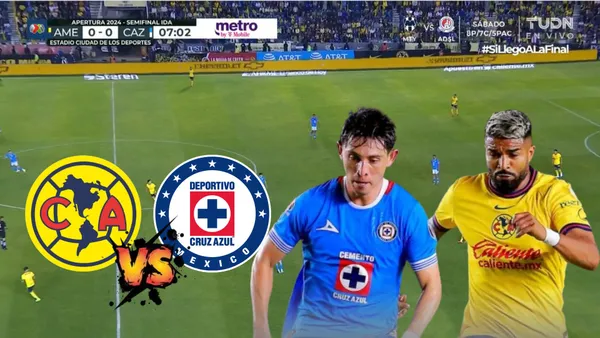 América - Cruz Azul (Foto: Captura X)