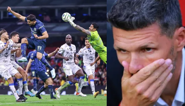 América debutó con un cero a cero en contra de Querétaro y el técnico Ortiz no está contento.