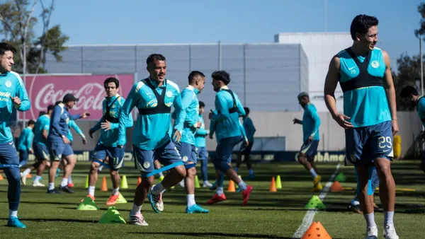 América en entrenamiento | Foto: @ClubAmerica