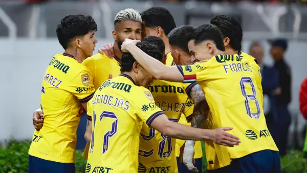 América en partido | Foto: @clubamerica