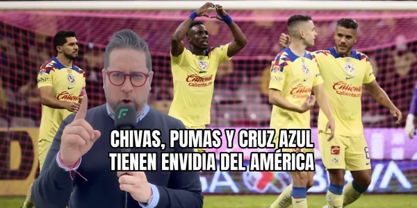 América es serio candidato para levantar la 14 y le da envidia a los otros grandes, señala Juan Carlos Zúñiga