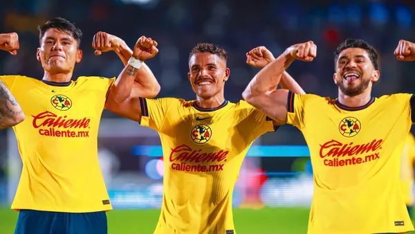 América festejando | Foto: @ClubAmerica