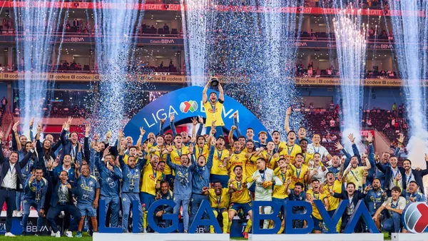 América ganando el tricampeonato | Foto: @ClubAmerica