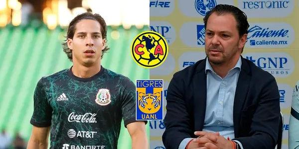 América no quiere que Laínez llegue a Tigres y lo que le ofrece Baños para que elija volver al América.