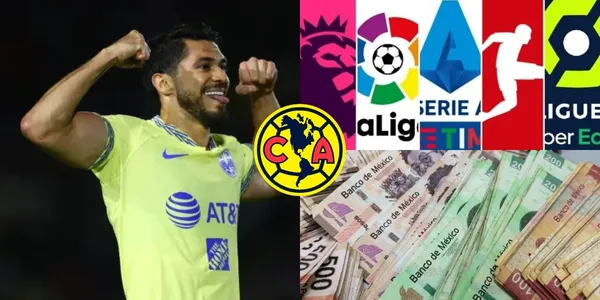América podría perder a uno de sus mejores jugadores, Henry Martín, una vez termine el mundial
