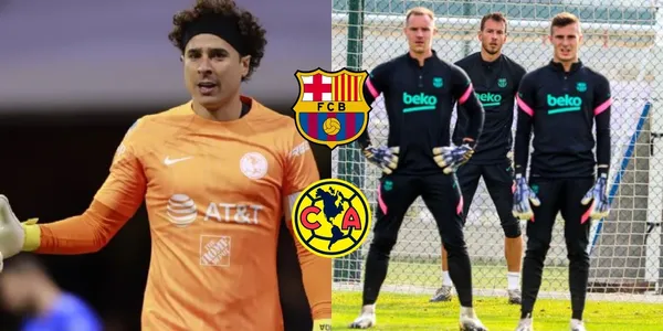 América podría robarle un portero a Barcelona para suplir a Guillermo Ochoa.