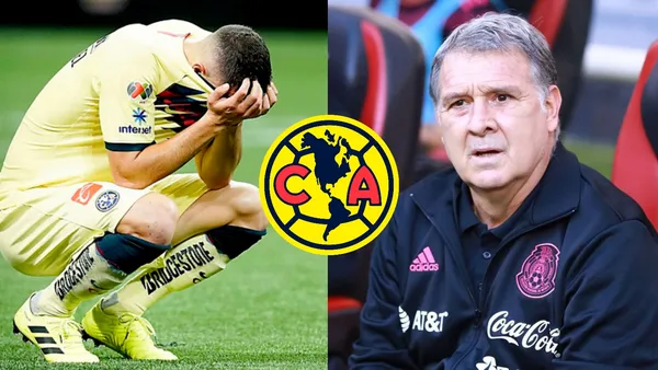 América ponía varios jugadores para la selección mexicana, pero tras estar en el fondo de la tabla, Martino no los llamaría