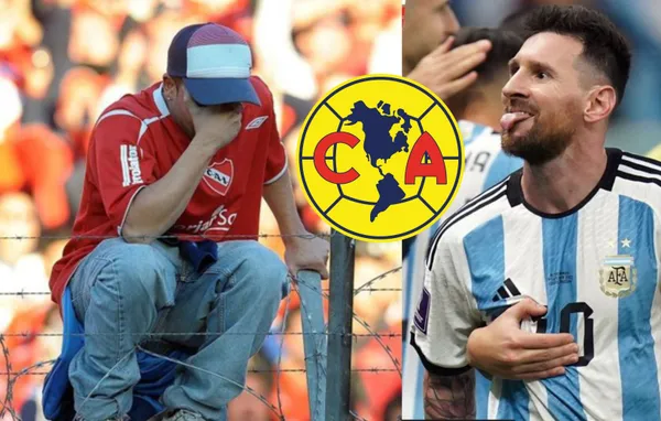 América sigue peleando con Independiente y ahora le daría la lección a Messi que lo haría no volver a Argentina.