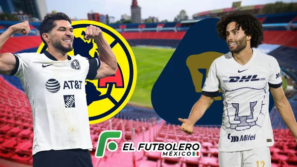 América vs Pumas se medirán en la jornada 10 de la Liga MX (Foto: Imago7)