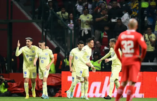 América y Toluca, una rivalidad que siempre deja emociones fuertes / Foto: MexSport.