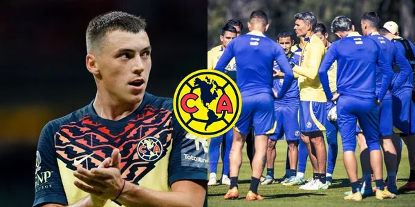 América ya tiene el remplazo de Federico Viñas entrenando con el primer equipo en Coapa.
