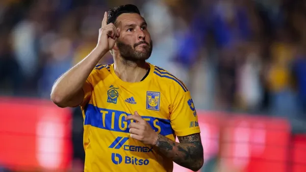 André Gignac con la camiseta de Tigres (Foto: Football Transfers).