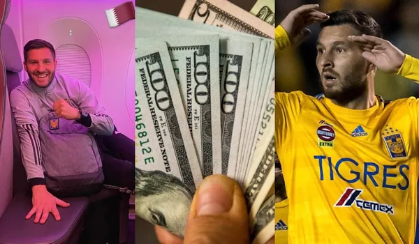 André Gignac es el que más gana en Tigres y lo que tendría que trabajar para pagar el viaje a Qatar.
