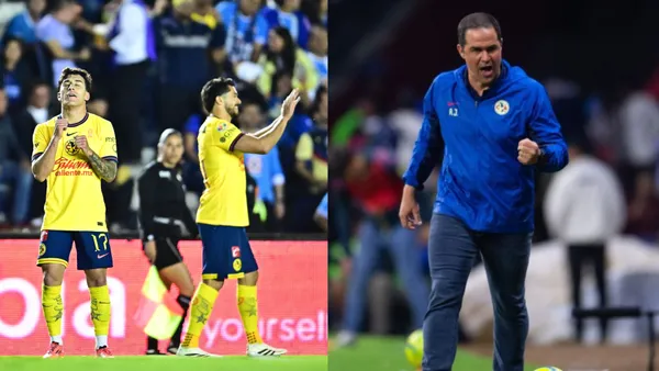 André Jardine celebró de gran manera y molesto y a Cruz Azul | Foto: MexSport