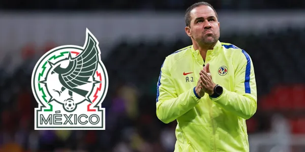 André Jardine con la playera del América (Fuente: TV Azteca Deportes)