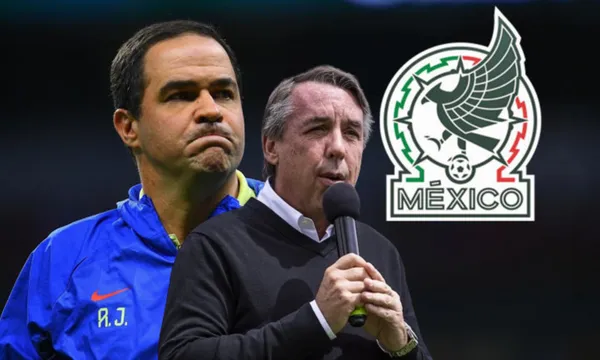 André Jardine de fondo en el estadio Azteca, al frente Emilio Azcárraga (Fuente: MSN)